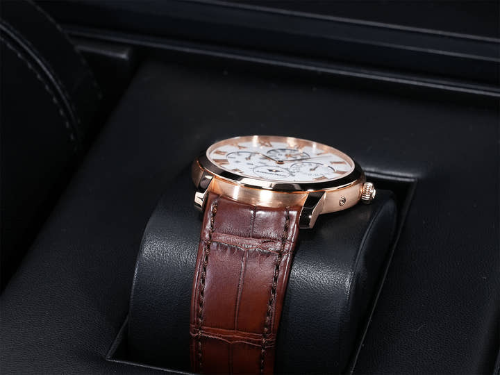 オーデマピゲ ジュール オーデマ パーペチュアルカレンダー Ref.26391OR.OO.D088CR.01 ピンクゴールド ホワイトエナメル文字盤 美品 2ky5roux