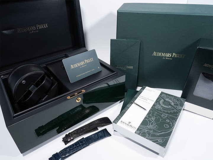 オーデマピゲ ジュール オーデマ パーペチュアルカレンダー Ref.26391OR.OO.D088CR.01 ピンクゴールド ホワイトエナメル文字盤 美品 2ky5roux