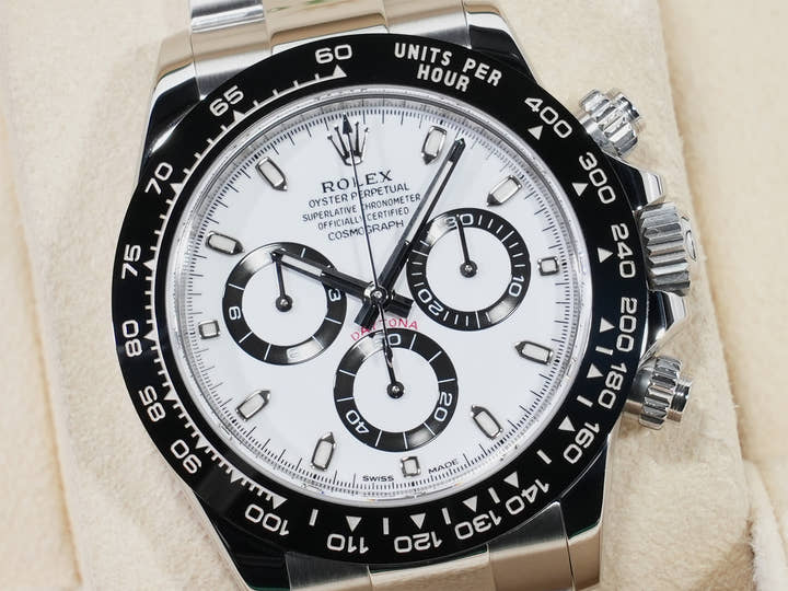 ロレックス デイトナ Ref.116500LN ステンレススチール ホワイト文字盤 美品 j5kpi2mv