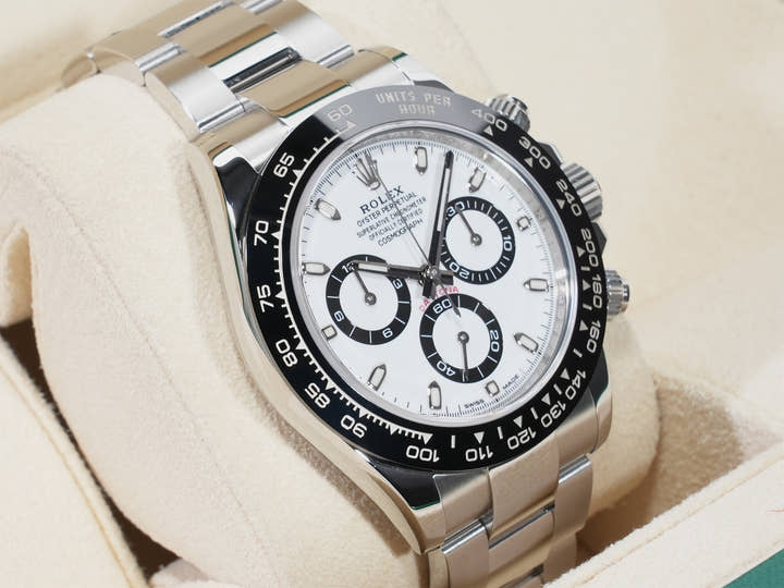 ロレックス デイトナ Ref.116500LN ステンレススチール ホワイト文字盤 美品 j5kpi2mv