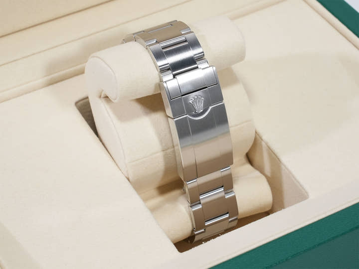 ロレックス エアキング Ref.126900 ステンレススチール ブラック文字盤 オイスターブレスレット 美品 vokhqpvp