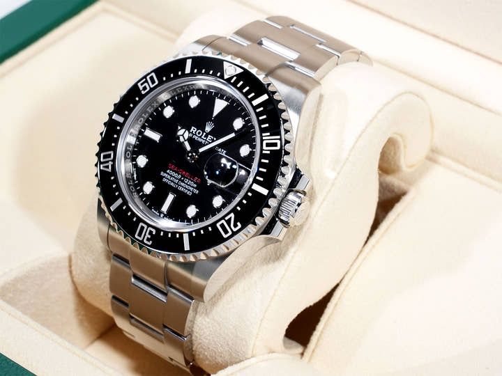 ロレックス シードゥエラー Ref.126600 ステンレススチール ブラック文字盤 美中古 fqgfr7fa