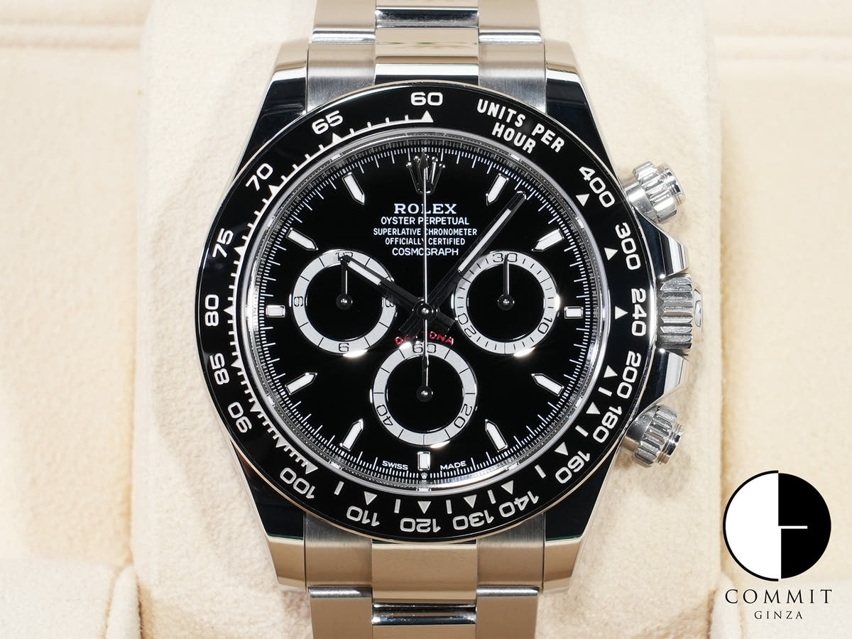 ロレックス デイトナ Ref.126500LN ステンレススチール ブラック文字盤 中古 6zapnmsc