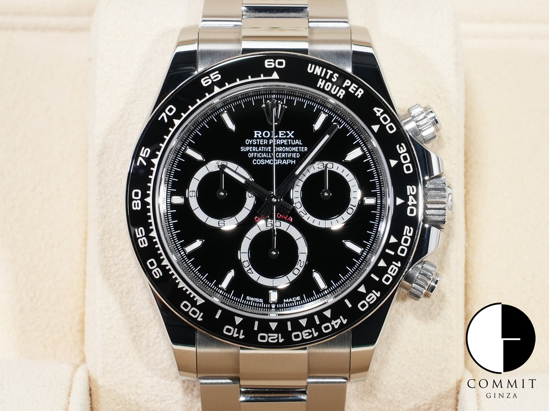 ロレックス デイトナ Ref.126500LN ステンレススチール ブラック文字盤 中古 6zapnmsc