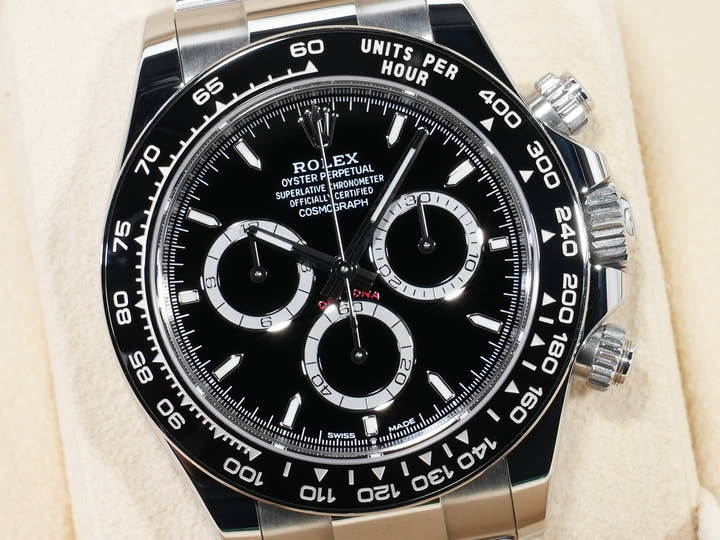 ロレックス デイトナ Ref.126500LN ステンレススチール ブラック文字盤 中古 6zapnmsc