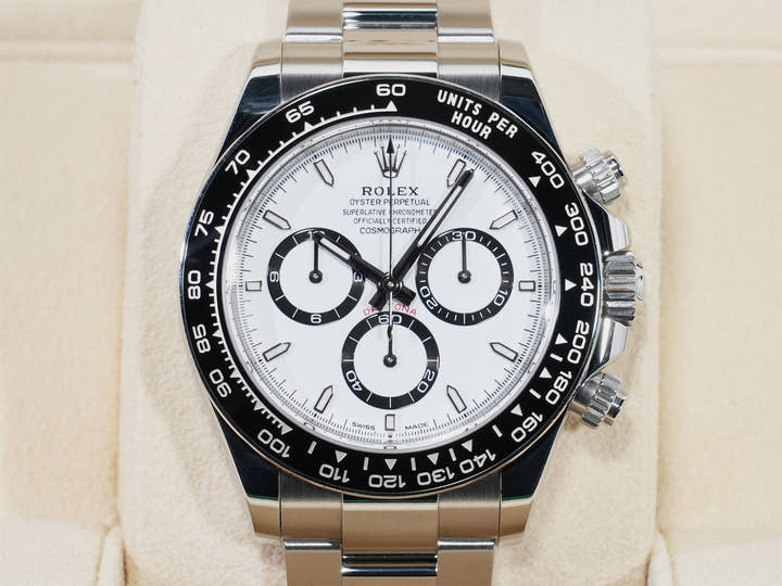 ロレックス デイトナ Ref.126500LN ステンレススチール ホワイト文字盤 中古 izrm3hoa