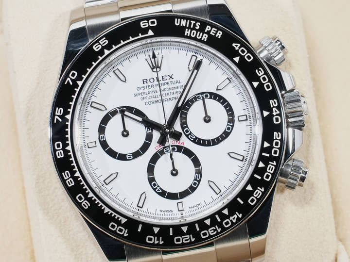 ロレックス デイトナ Ref.126500LN ステンレススチール ホワイト文字盤 中古 izrm3hoa