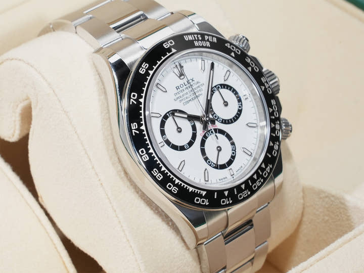 ロレックス デイトナ Ref.126500LN ステンレススチール ホワイト文字盤 中古 izrm3hoa