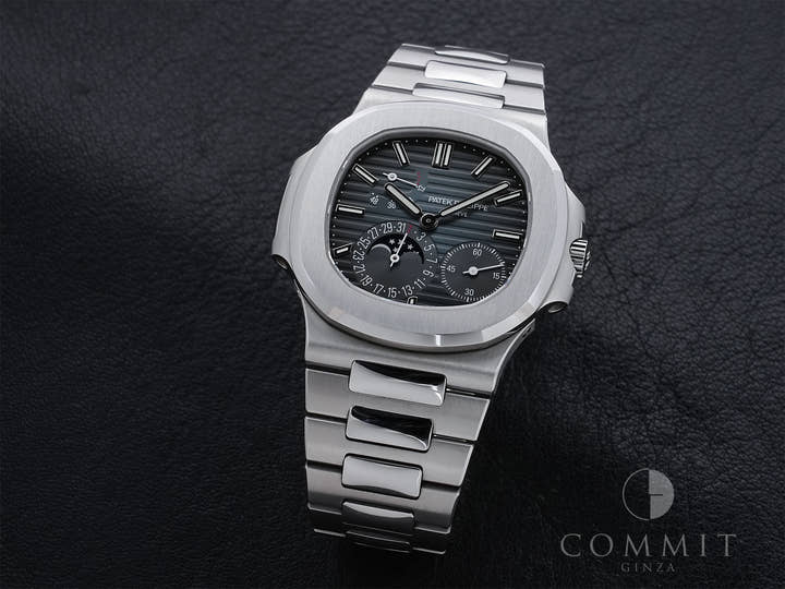 パテックフィリップ ノーチラス プチコンプリケーション Ref.5712/1A-001 ステンレススチール ブルー文字盤 中古 ikma9ten