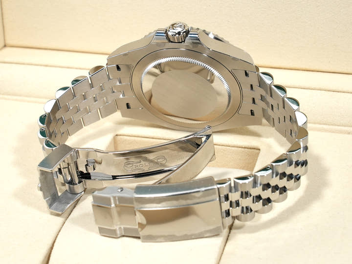 ロレックス GMTマスターII Ref.126710BLNR ステンレススチール ブラック文字盤 ジュビリーブレスレット 未使用 e629ekgc