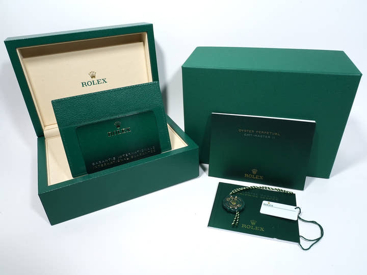 ロレックス GMTマスターII Ref.126710BLNR ステンレススチール ブラック文字盤 ジュビリーブレスレット 未使用 e629ekgc