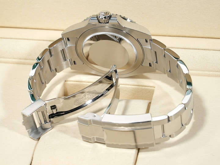 ロレックス GMTマスターII Ref.126710GRNR ステンレススチール ブラック文字盤 オイスターブレスレット 未使用 aybepj9e