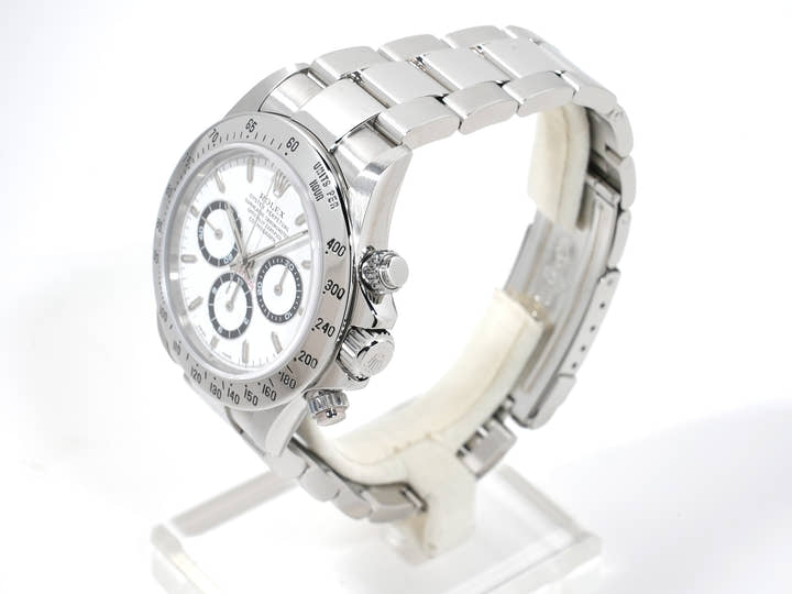 ロレックス デイトナ エルプリメロ Ref.16520 ステンレススチール ホワイト文字盤 中古 cyma5jtk