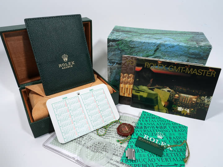 ロレックス GMTマスターII Ref.16710 ステンレススチール ブラック文字盤 オイスターブレスレット 美中古 82x258r5