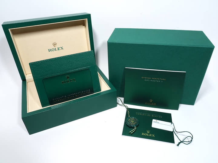 ロレックス GMTマスターII Ref.126710GRNR ステンレススチール ブラック文字盤 ジュビリーブレスレット 未使用 i9avfhrm
