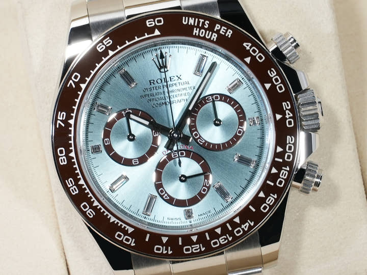 ロレックス デイトナ Ref.126506A プラチナ アイスブルーx11Pダイヤ文字盤 未使用 ycqrszab