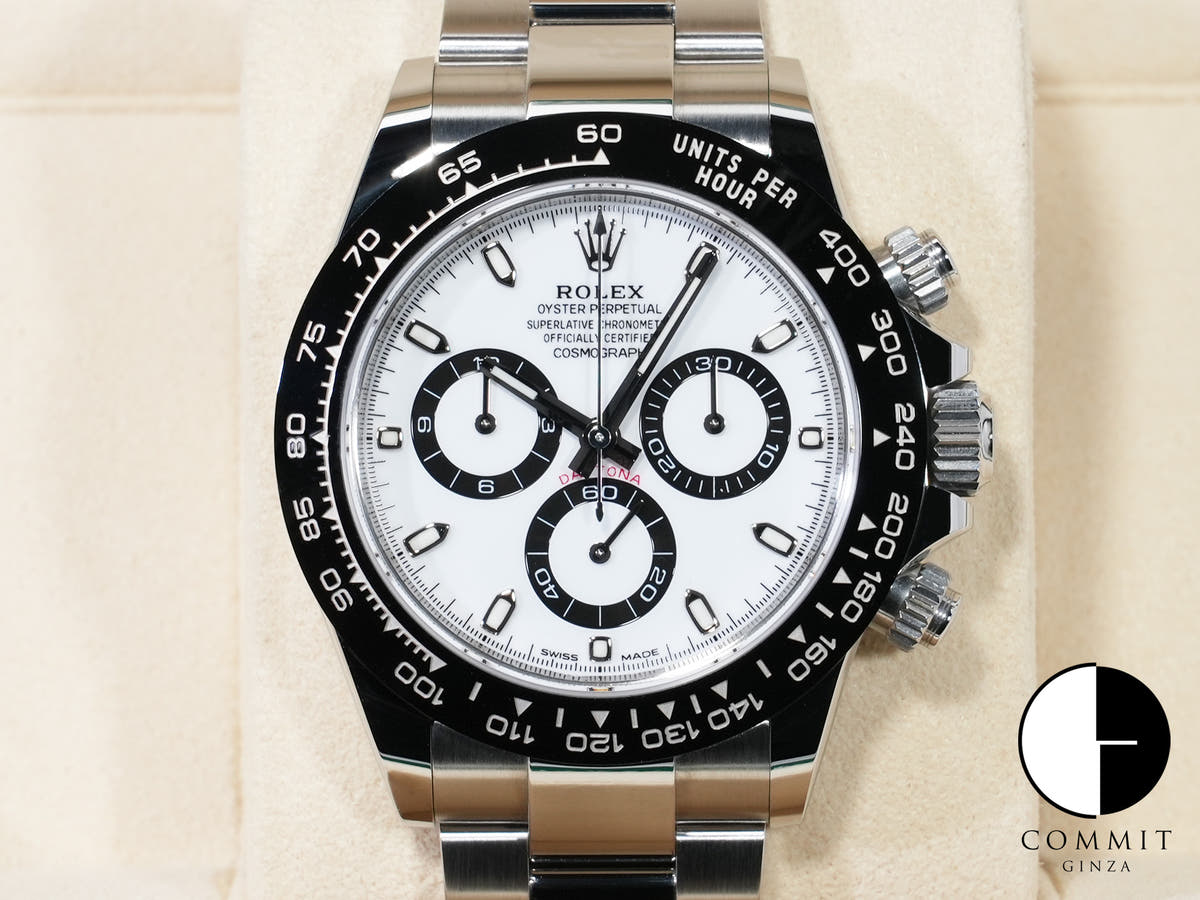 ロレックス デイトナ Ref.116500LN ステンレススチール ホワイト文字盤 美品 y4434j2f