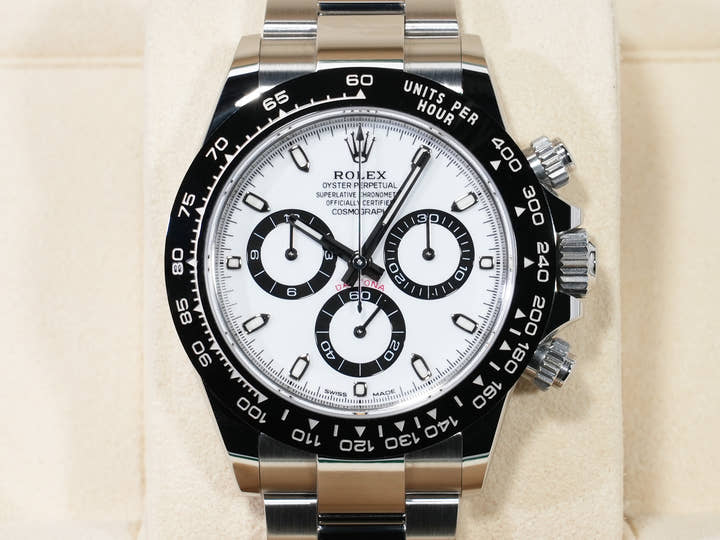 ロレックス デイトナ Ref.116500LN ステンレススチール ホワイト文字盤 美品 y4434j2f