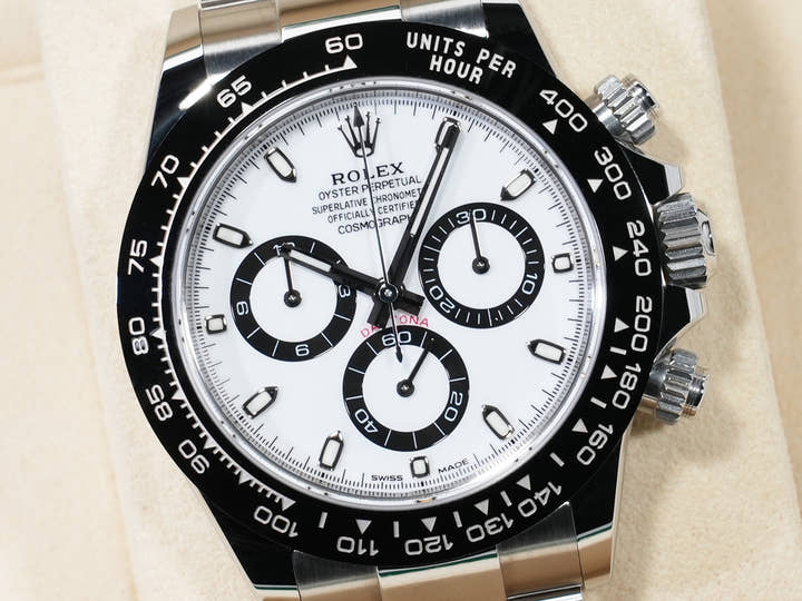 ロレックス デイトナ Ref.116500LN ステンレススチール ホワイト文字盤 美品 y4434j2f