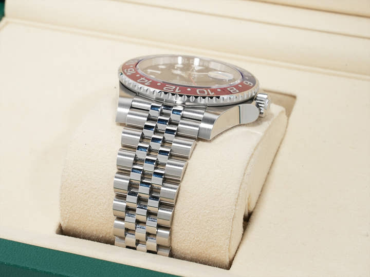 ロレックス GMTマスターII Ref.126710BLRO ステンレススチール ブラック文字盤 ジュビリーブレスレット 美中古 px2bgn3m