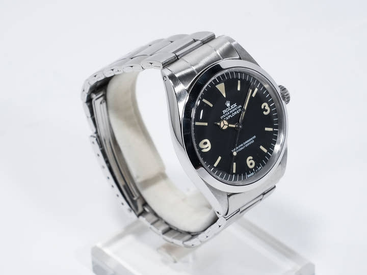 ロレックス エクスプローラーI Ref.1016 ステンレススチール ブラック文字盤 中古 d8yvbse5