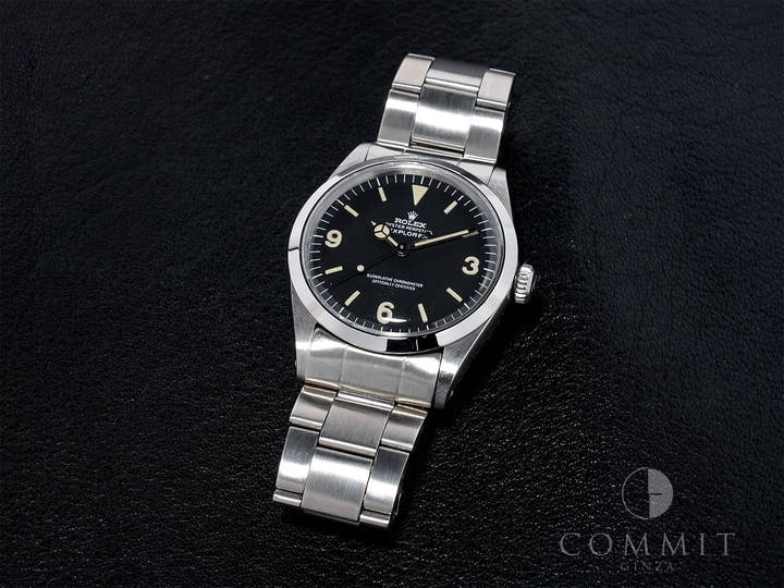 ロレックス エクスプローラーI Ref.1016 ステンレススチール ブラック文字盤 中古 d8yvbse5