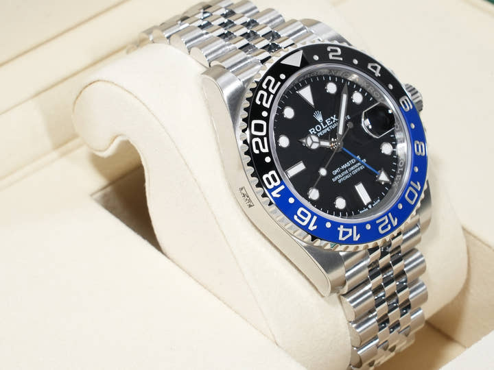 ロレックス GMTマスターII Ref.126710BLNR ステンレススチール ブラック文字盤 ジュビリーブレスレット 未使用 i9wyyybm