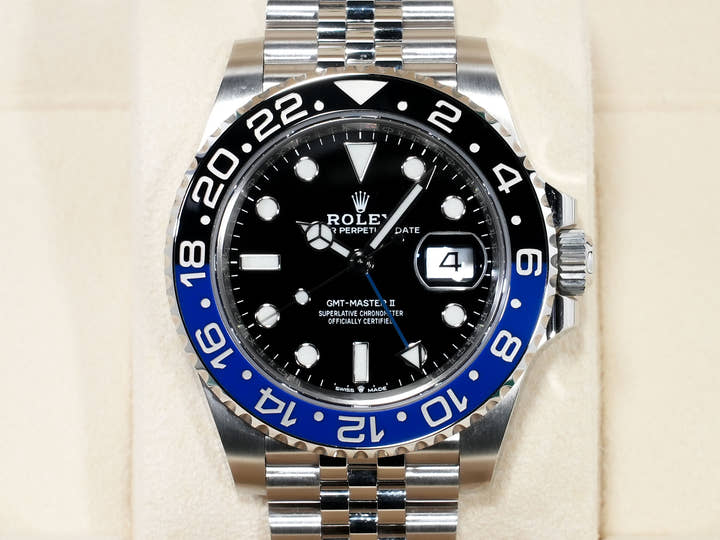 ロレックス GMTマスターII Ref.126710BLNR ステンレススチール ブラック文字盤 ジュビリーブレスレット 美品 nw8jnph4