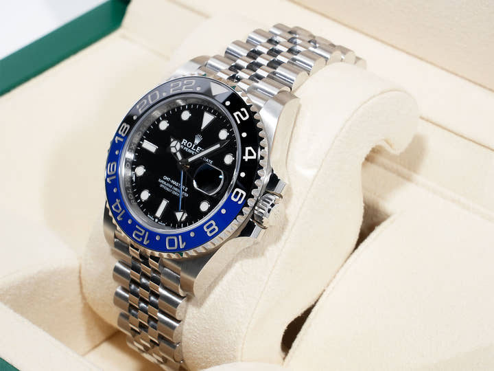 ロレックス GMTマスターII Ref.126710BLNR ステンレススチール ブラック文字盤 ジュビリーブレスレット 美品 nw8jnph4
