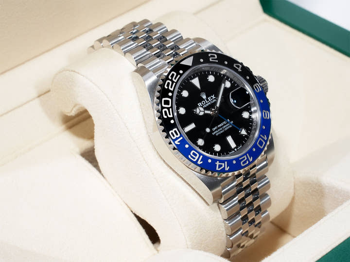 ロレックス GMTマスターII Ref.126710BLNR ステンレススチール ブラック文字盤 ジュビリーブレスレット 美品 nw8jnph4
