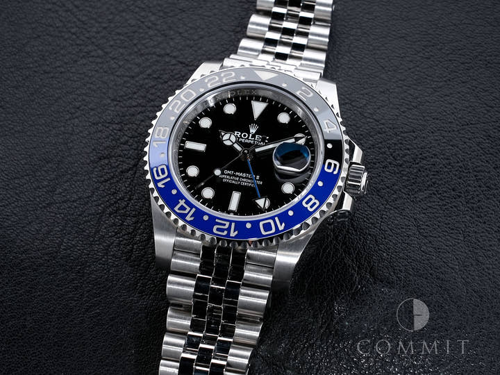 ロレックス GMTマスターII Ref.126710BLNR ステンレススチール ブラック文字盤 ジュビリーブレスレット 美品 nw8jnph4