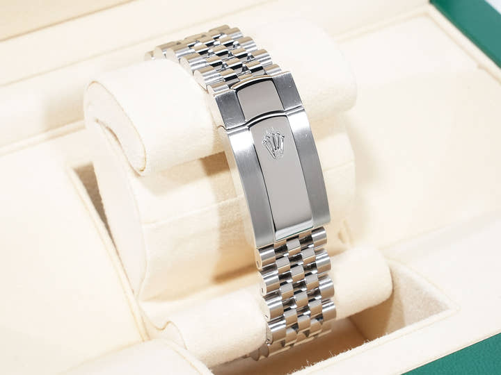 ロレックス デイトジャスト36 Ref.126234 ステンレススチール/ホワイトゴールド ブラック文字盤 ジュビリーブレスレット 中古 u4n8jhkk