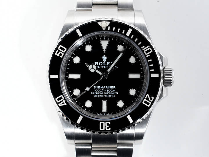 ロレックス サブマリーナー ノンデイト Ref.124060 ステンレススチール ブラック文字盤 中古 4uvj6u5m