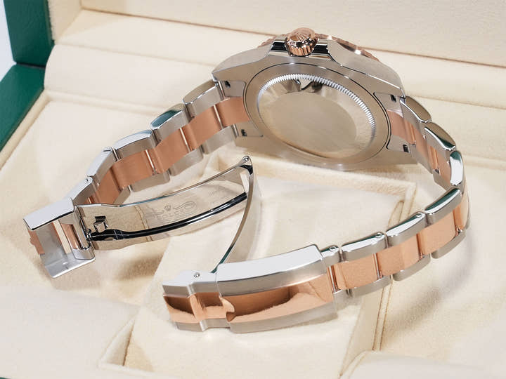 ロレックス GMTマスターII Ref.126711CHNR ステンレススチール/エバーローズゴールド ブラック文字盤 オイスターブレスレット 美品 jmxhvszx