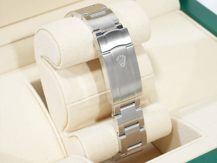 ロレックス オイスターパーペチュアル34 Ref.124200 ステンレススチール シルバー文字盤 未使用 e55i5ij7