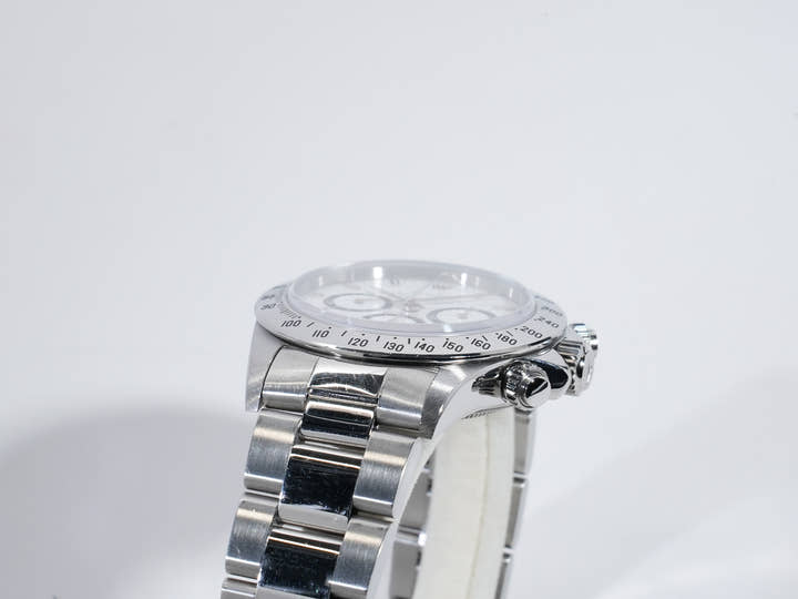 ロレックス デイトナ エルプリメロ Ref.16520 ステンレススチール ホワイト文字盤 中古 zderm9vw