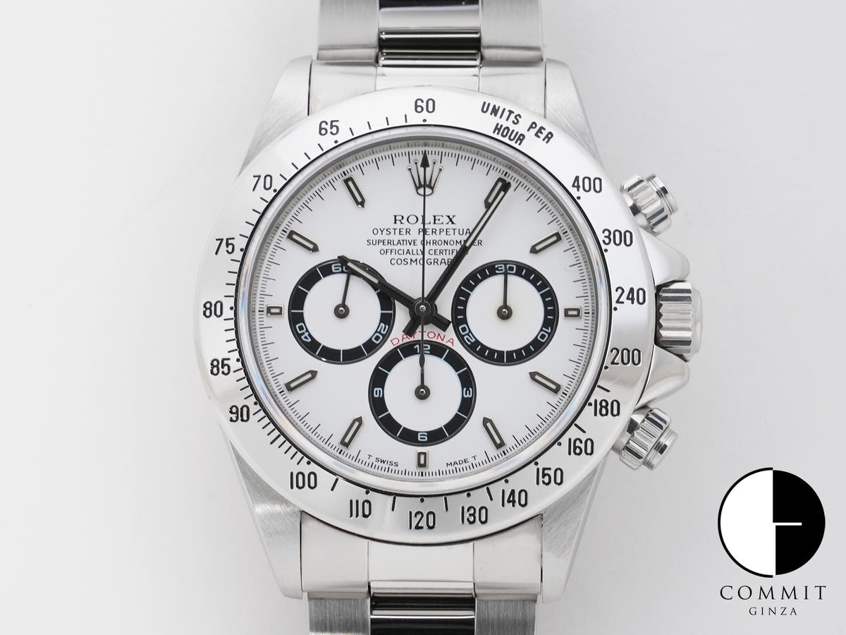 ロレックス デイトナ エルプリメロ Ref.16520 ステンレススチール ホワイト文字盤 中古 o9ft79zr