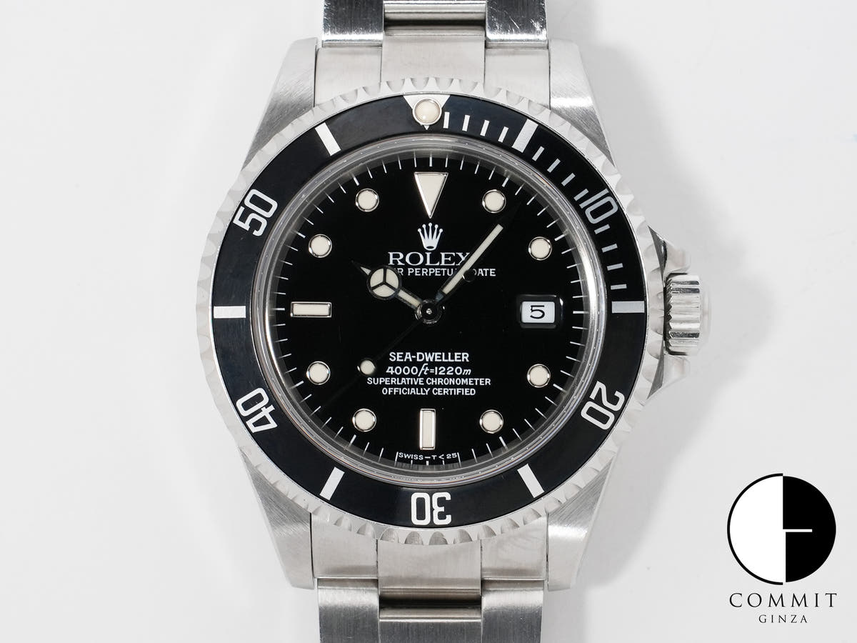 ロレックス シードゥエラー Ref.16600 ステンレススチール ブラック文字盤 中古 xjxr7ror