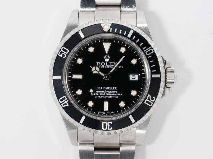 ロレックス シードゥエラー Ref.16600 ステンレススチール ブラック文字盤 中古 xjxr7ror