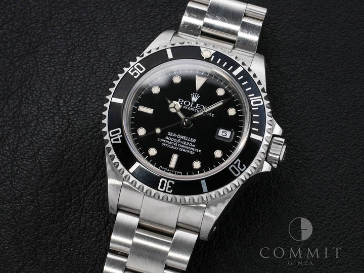 ロレックス シードゥエラー Ref.16600 ステンレススチール ブラック文字盤 中古 xjxr7ror