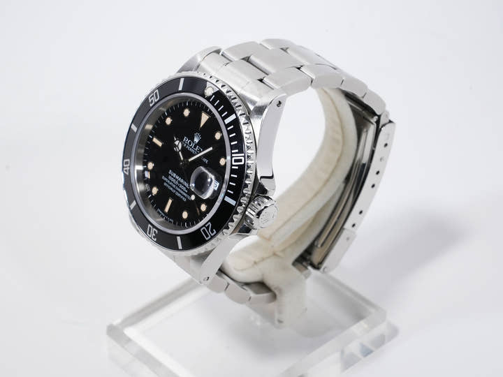 ロレックス サブマリーナー デイト Ref.168000 ステンレススチール ブラック文字盤 中古 urynfc4n