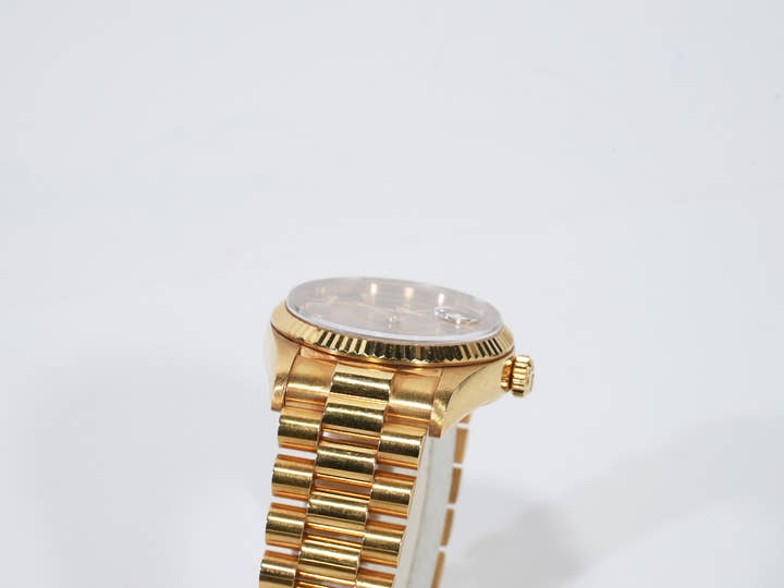 ロレックス デイデイト36 Ref.18038A イエローゴールド シャンパン文字盤 中古 ut5obc78