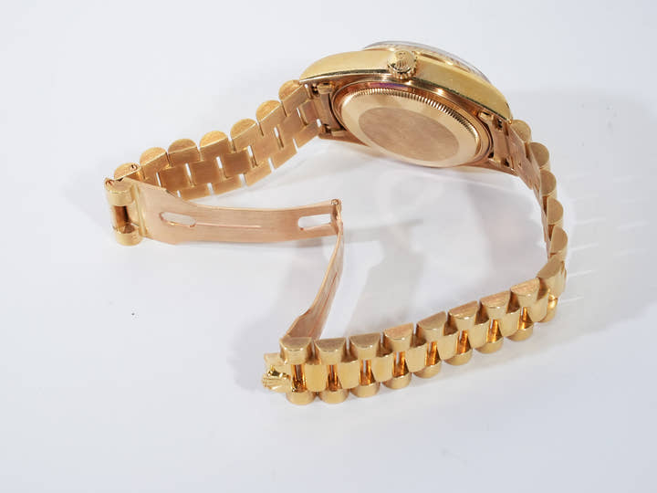 ロレックス デイデイト36 Ref.18038A イエローゴールド シャンパン文字盤 中古 ut5obc78