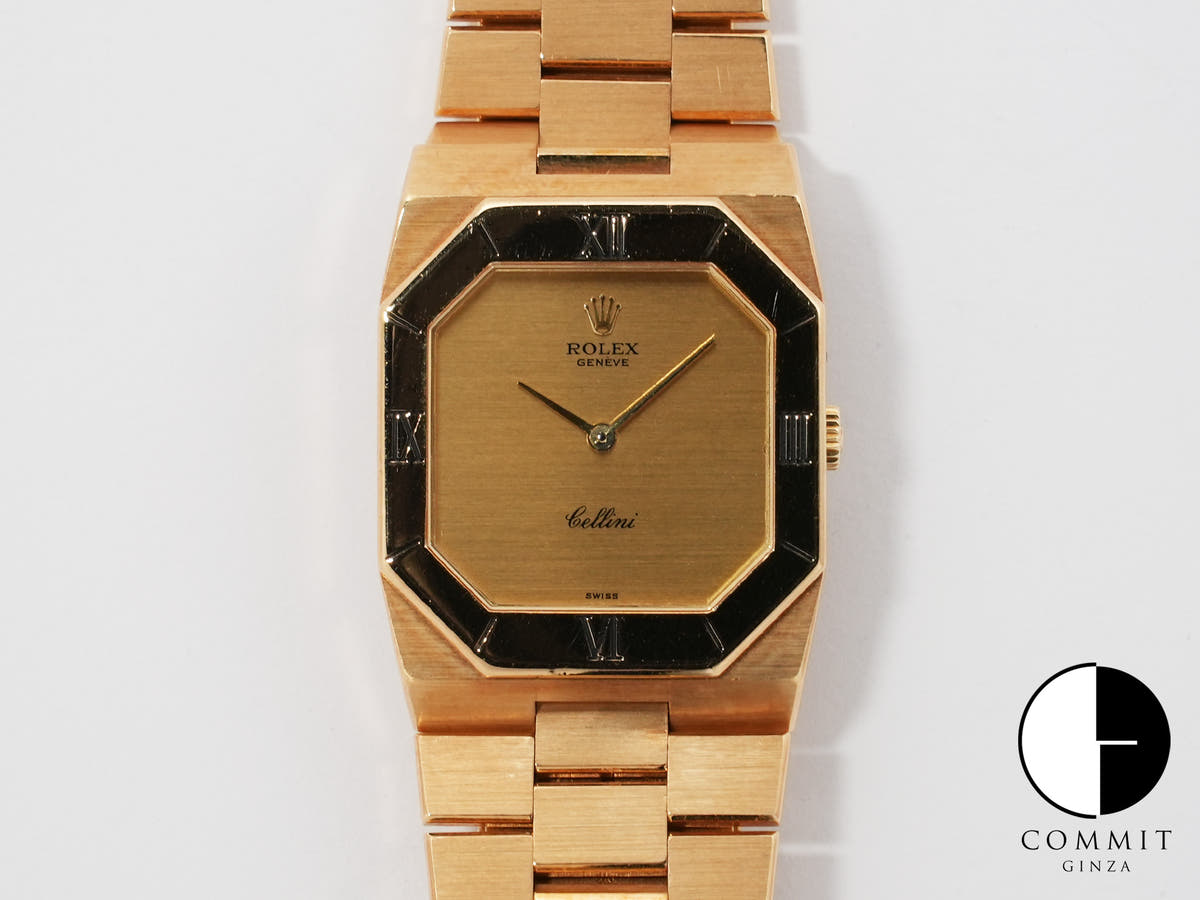 ロレックス チェリーニ Ref.4350/8 イエローゴールド シャンパン文字盤 中古 a8qzvx4h