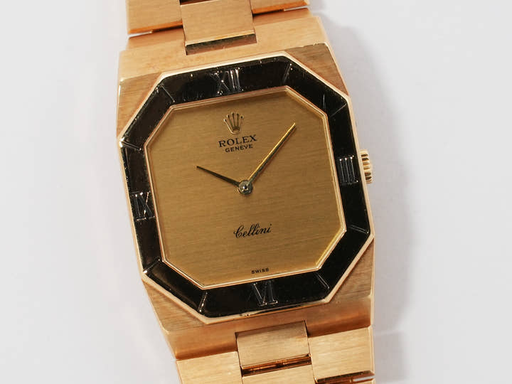 ロレックス チェリーニ Ref.4350/8 イエローゴールド シャンパン文字盤 中古 a8qzvx4h