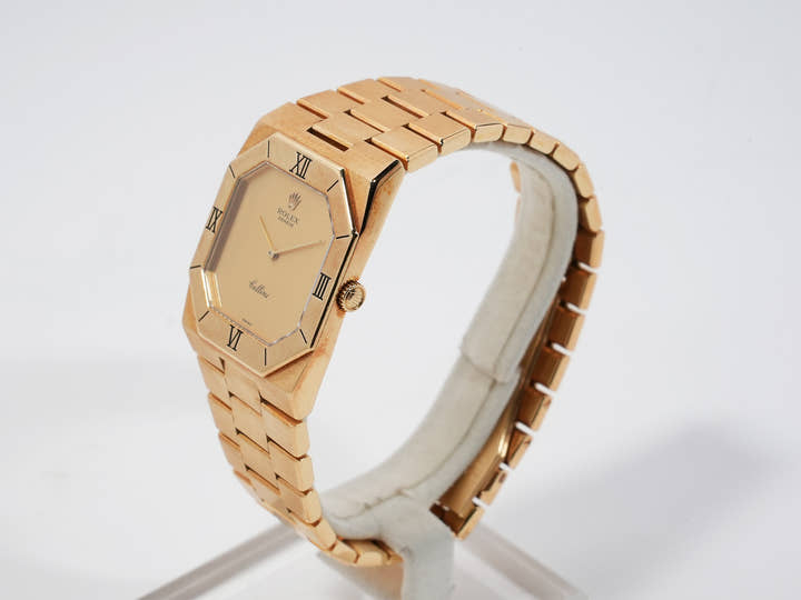 ロレックス チェリーニ Ref.4350/8 イエローゴールド シャンパン文字盤 中古 a8qzvx4h