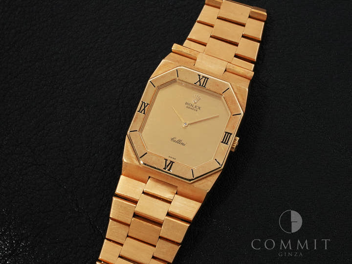 ロレックス チェリーニ Ref.4350/8 イエローゴールド シャンパン文字盤 中古 a8qzvx4h