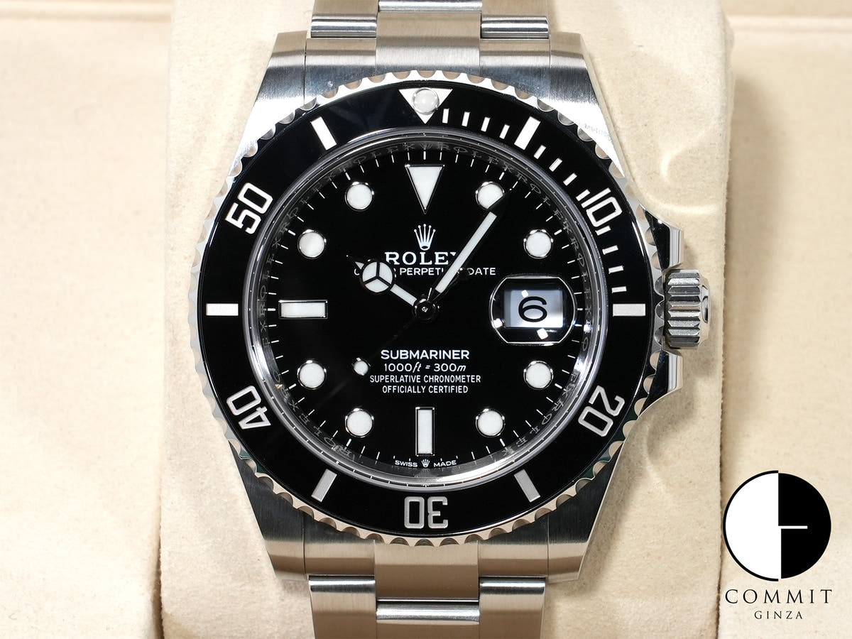 Rolex Submariner Date Ref. 126610LN Stainless Steel Black Dial Excellent Condition vnok9aoo