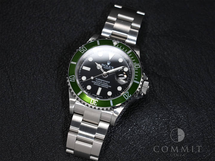 Rolex Submariner Date Ref. 16610LV Stainless Steel Black Dial Excellent Condition u57qpxzy