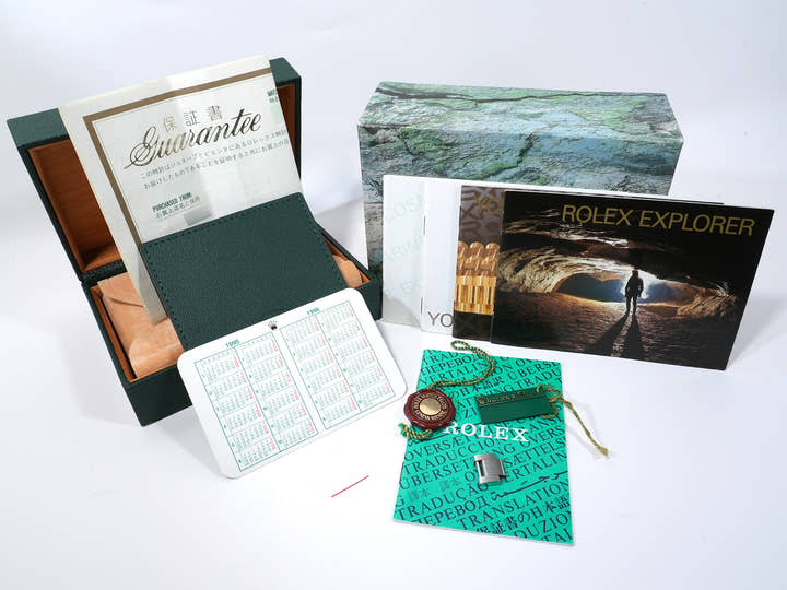 ロレックス エクスプローラーII Ref.16570 ステンレススチール ブラック文字盤 オイスターブレスレット 美中古 ugsqpf59